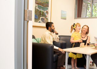 Health Hub room